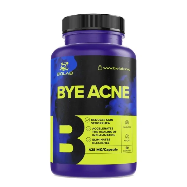 Bye Acne 425 mg, 60 cápsulas