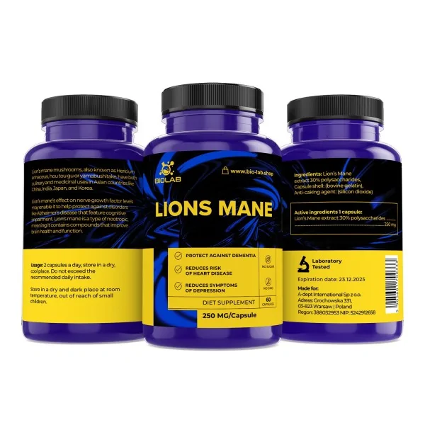 Lion's mane 30%...