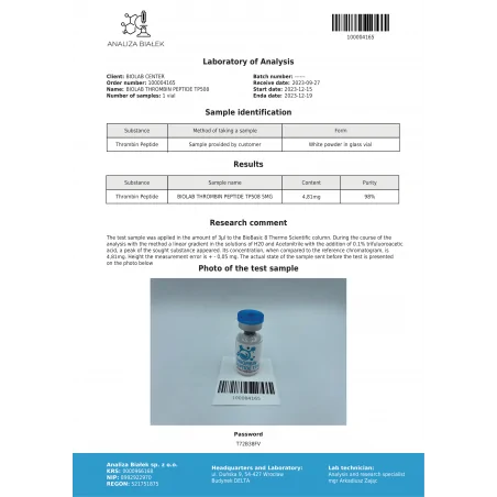 TP508 thrombin peptide 5 mg