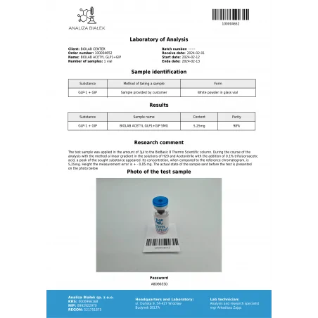 Acetil GLP-1 + GIP 5 mg