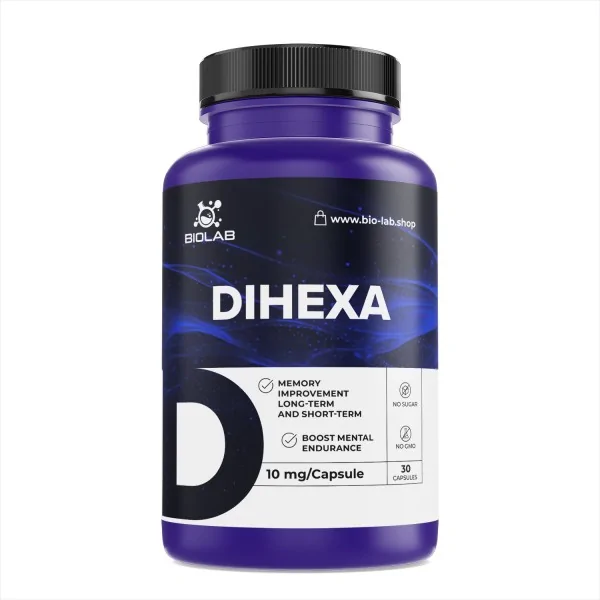 Dihexa 10 mg, 30 capsule