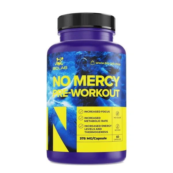 No Mercy Pre-Workout mix...
