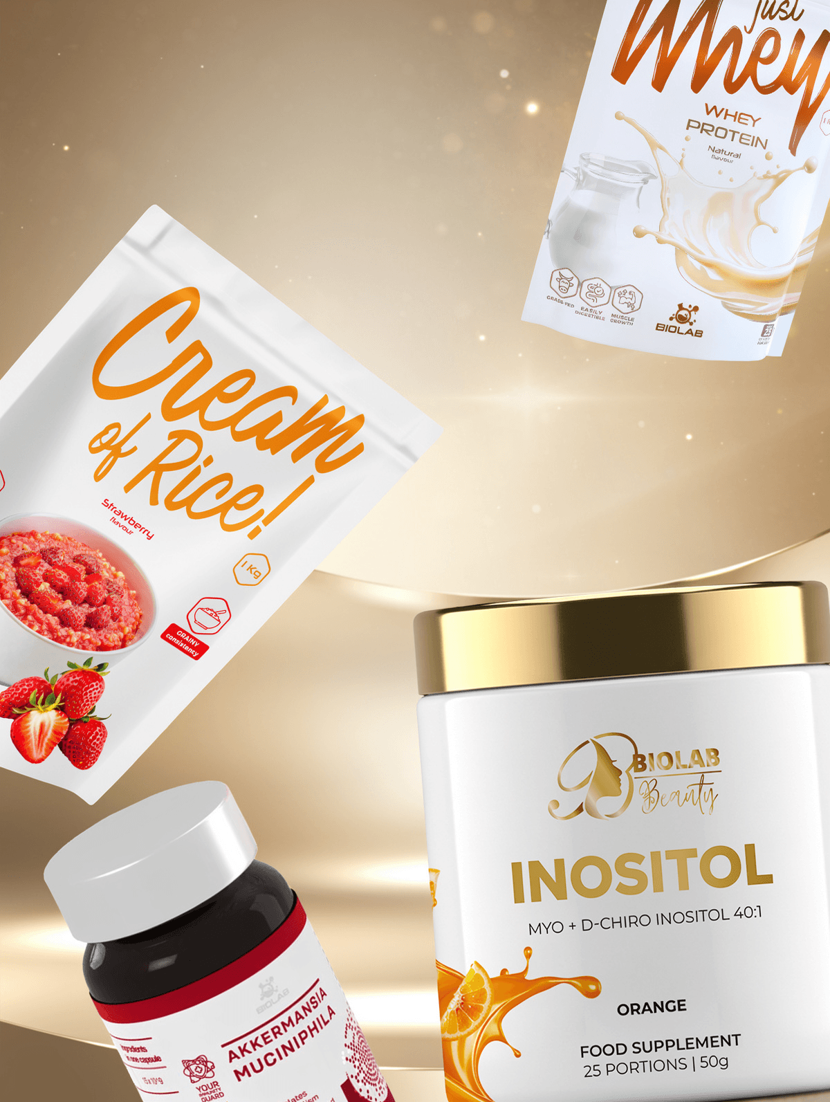 Crem of Rice Akkermansia Muciniphila Inositol JustWhey