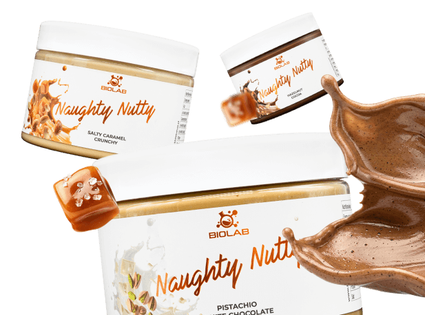 Packshoty produktów linii Naughty Nutty