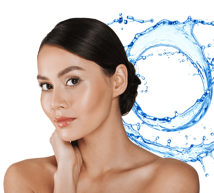 kobieta po użyciu kremu Luminius Lift Eye Cream