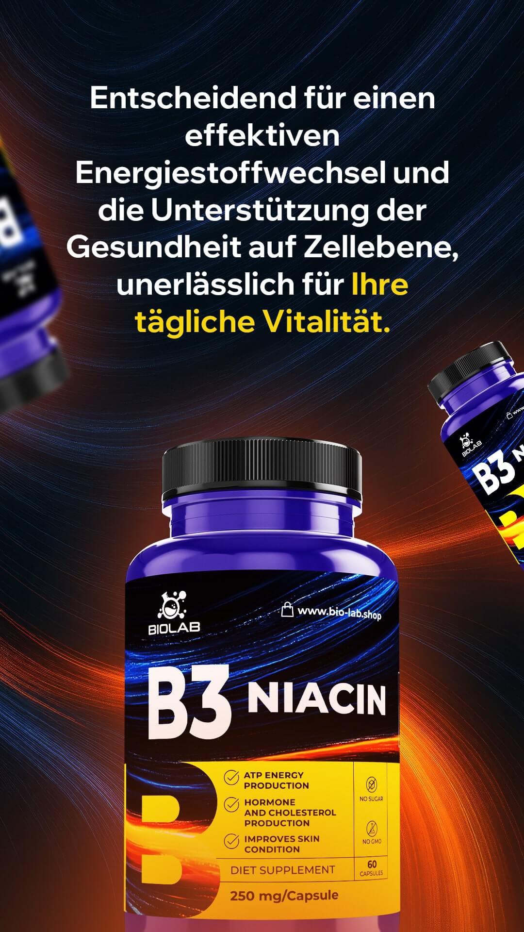 Vitamin B3 niacin
