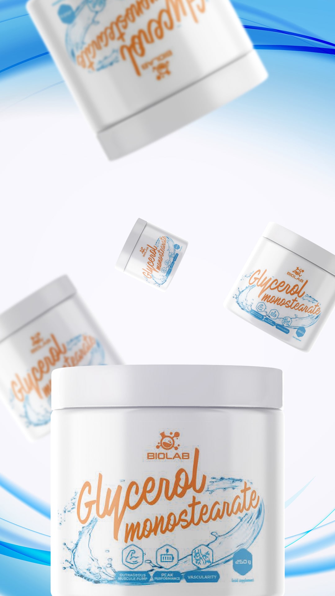 Glicerīna monostearāts: Lielāka veiktspēja, labāka hidratācija, ātrāks treniņa efekts.