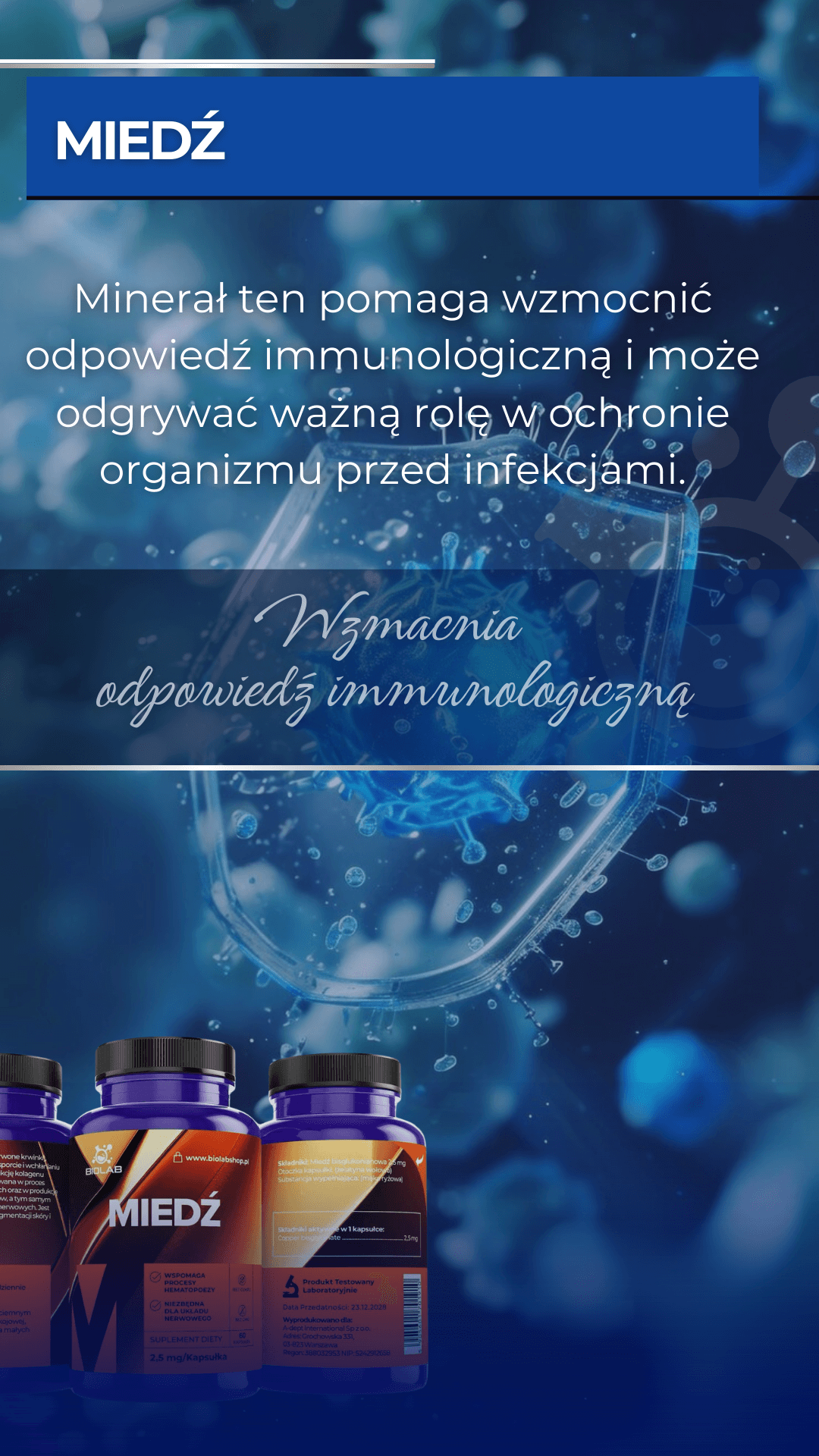 miedź suplement diety