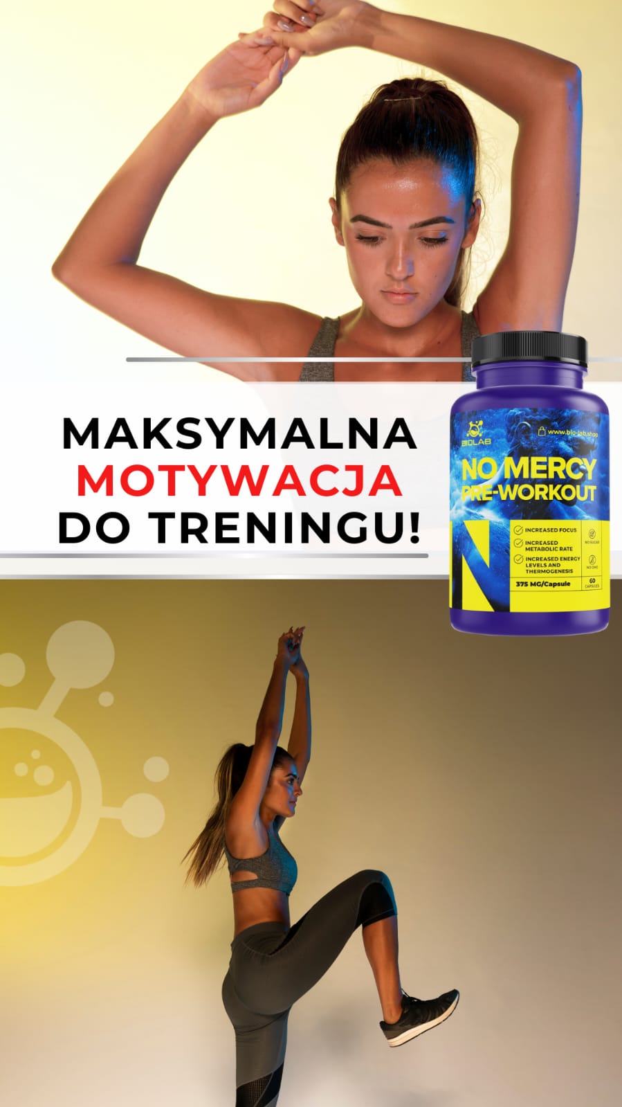 No Mercy Pre-Workout – maksymalna motywacja i energia do treningu