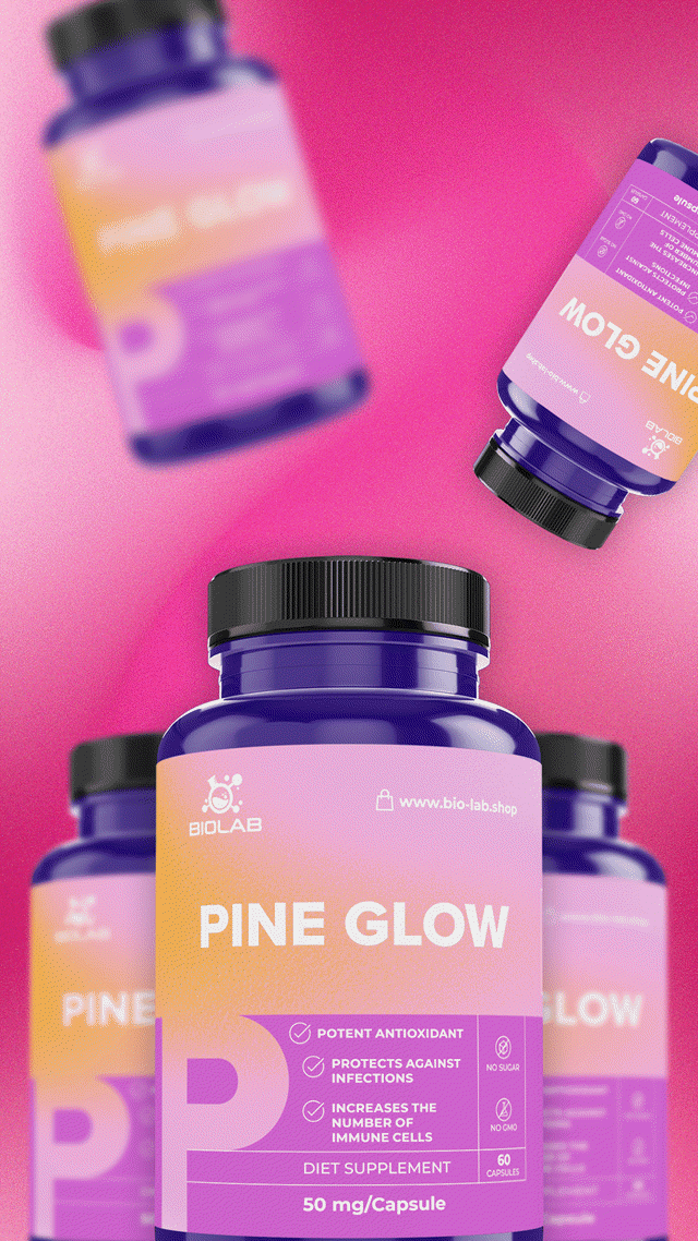Pine Glow 60% OPC 50 mg