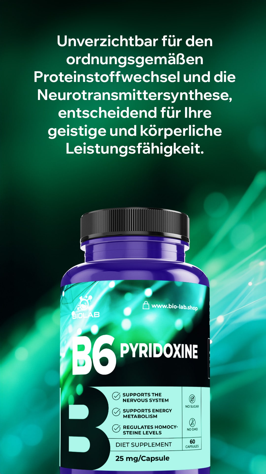 Vitamin B6 pyridoxin