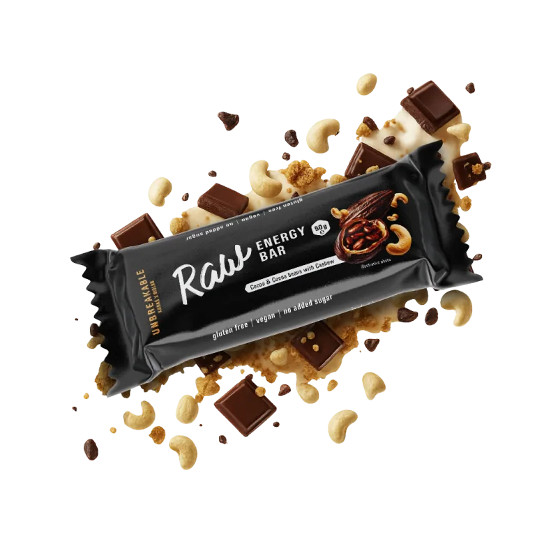RAW Energy Bar UNBREAKABLE Karaś x Biolab, batony energetyczny