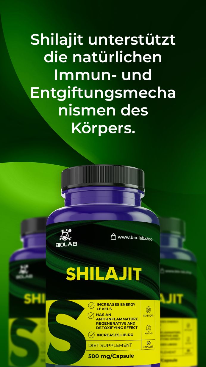 Shilajit Mumio 500 mg – wsparcie adaptogenne, detoksykacja i witalność