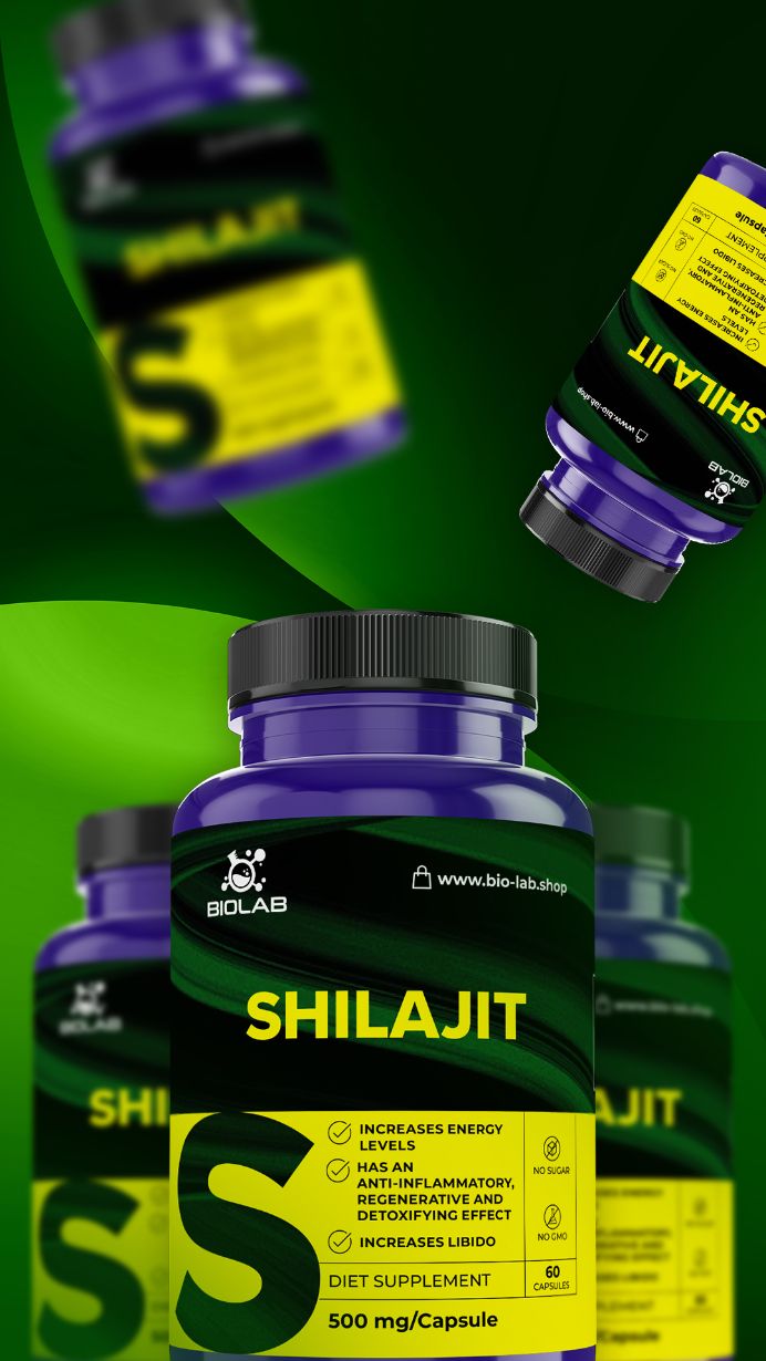 Shilajit Mumio 500 mg – wsparcie adaptogenne, detoksykacja i witalność