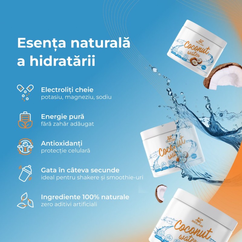 Apă de cocos pudră, 250g