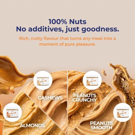 100% Almond Butter, NAUGHTY NUTTY, 500g