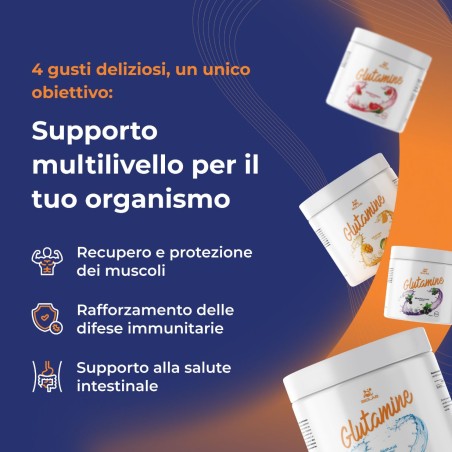 Glutamina in polvere, 500g