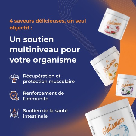 Glutamine en poudre, 500g