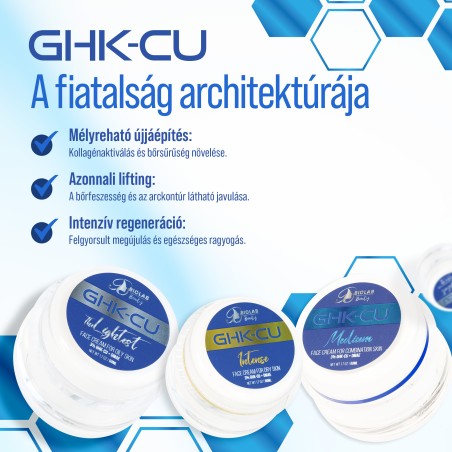 Peptid arckrém száraz bőrre GHK-Cu Intense 15 ml