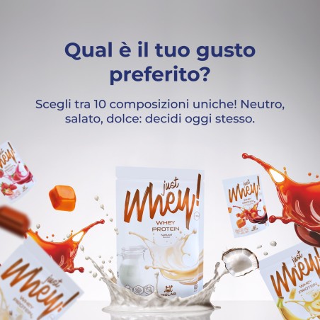 Just Whey! proteine del siero del latte WPC premium Nutri Whey™, 1 kg