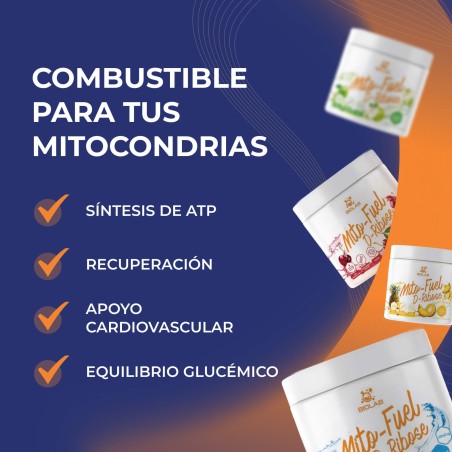 Mito-Fuel D-Ribosa en polvo, 250g