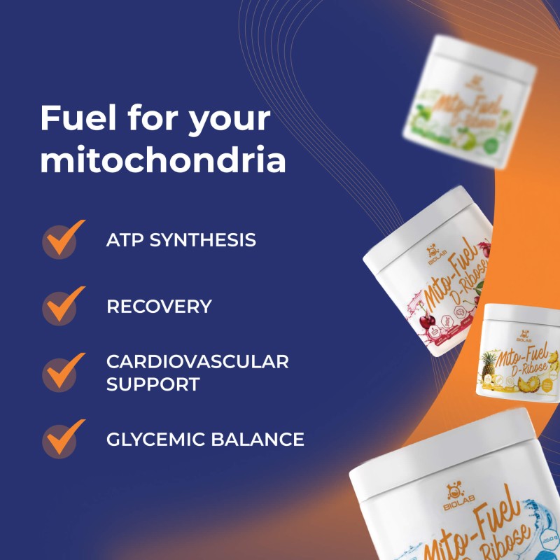 Mito-Fuel D-riboze pulveris, 250g