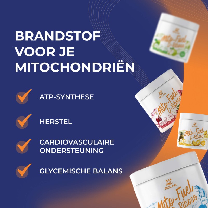 Mito-Fuel D-Ribose poeder, 250g