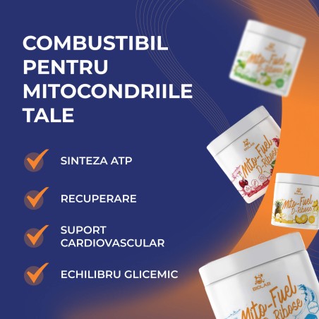 Mito-Fuel D-Riboză pudră, 250g