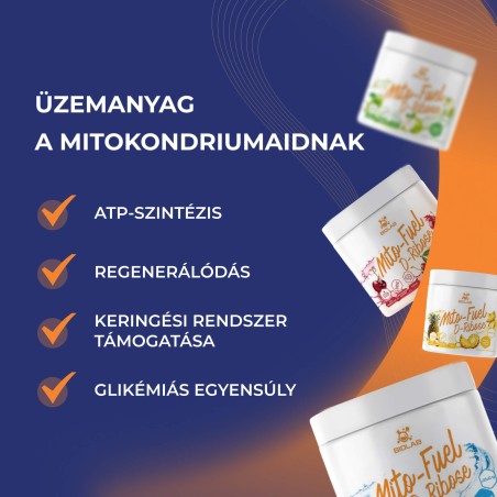 Mito-Fuel D-ribóz por, 250g
