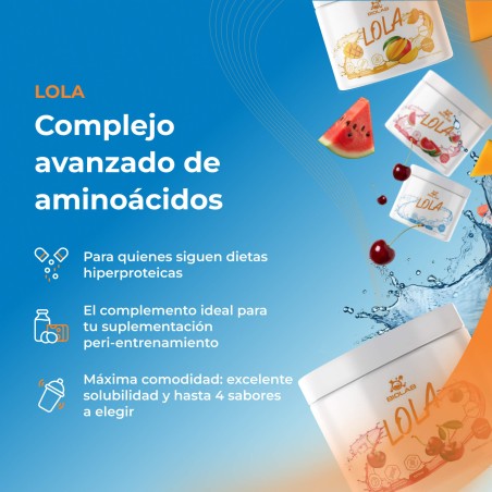 LOLA (L-ornitina L-aspartato), polvo 250g