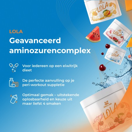 LOLA (L-ornithine L-aspartaat), poeder 250g