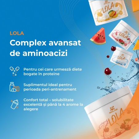 LOLA (L-ornitină L-aspartat), pudră 250g