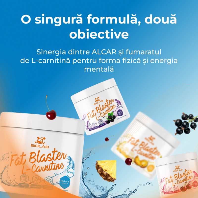 Fat Blaster, ALCAR + fumarat de L-carnitină, pulbere 100 g