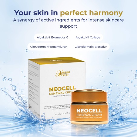 NeoCell Renewal Cream, sejas krēms ar Algaktiv® un Glorydermal® kompleksu
