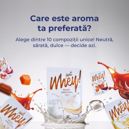 Just Whey! Proteină din zer WPC premium Nutri Whey™, plic 35g