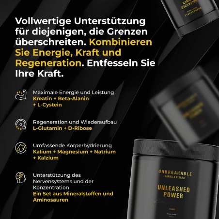 Unleashed Power, UNBREAKABLE Karaś x Biolab, 500g