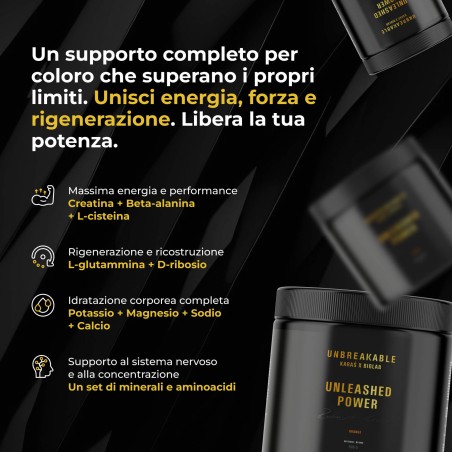 Unleashed Power, UNBREAKABLE Karaś x Biolab, 500g