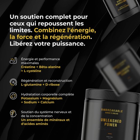 Unleashed Power, UNBREAKABLE Karaś x Biolab, 500g