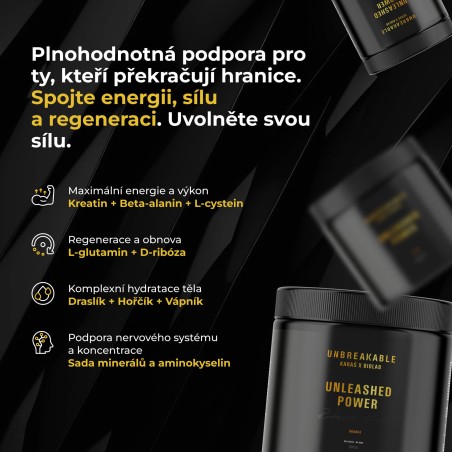 Unleashed Power, UNBREAKABLE Karaś x Biolab, 500g