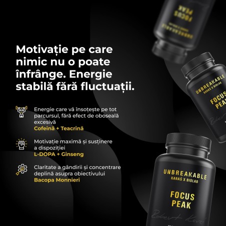Focus Peak, UNBREAKABLE Karaś x Biolab, 60 capsule