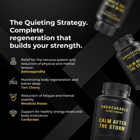 Calm After the Storm, UNBREAKABLE Karaś x Biolab, 60 kapsulas