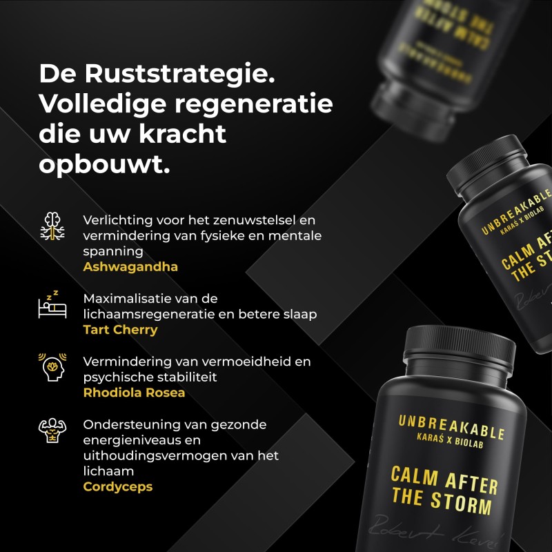 Calm After the Storm, UNBREAKABLE Karaś x Biolab, 60 capsules