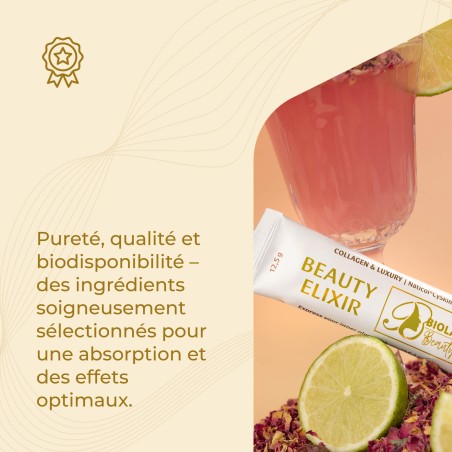 Collagène Premium Beauty Elixir avec Naticol® CySkin®, 30 sachets