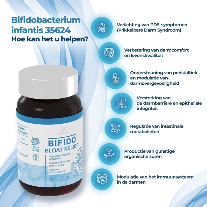 BBifido Bloat Relief, 30 capsules