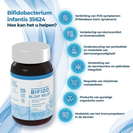 BBifido Bloat Relief, 30 capsules