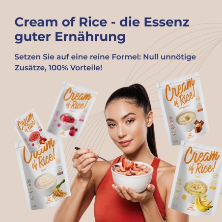 Cream of Rice Grainy, nahrhafte Reis-Mahlzeit, 1 kg