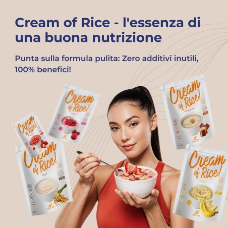 Cream of Rice Grainy, pasto di riso nutriente, 1 kg