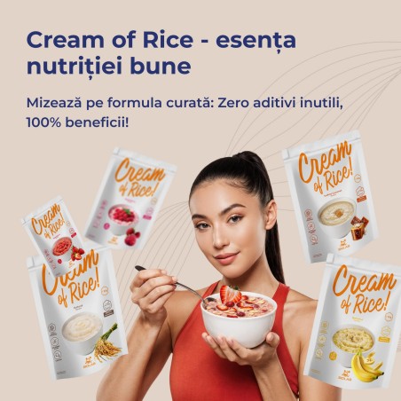 Cream of Rice Grainy, masă de orez nutritivă, 1 kg