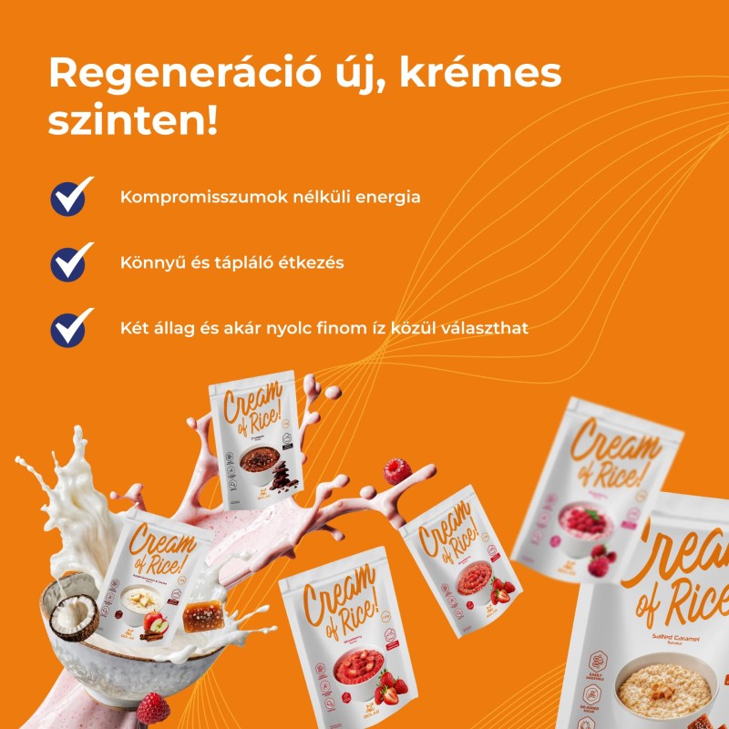 Cream of Rice Smooth, tápláló rizses étel, 1 kg