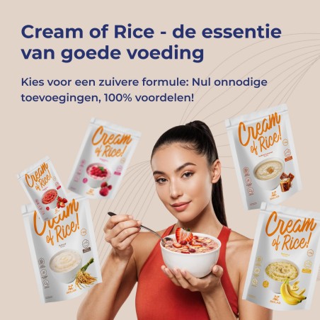 Cream of Rice Smooth, voedzame rijstmaaltijd, 1 kg